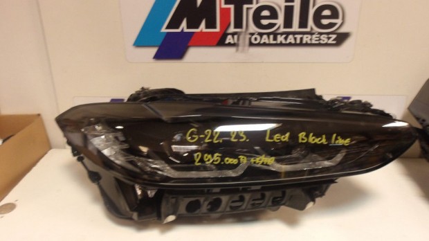 [GYRI BONTOTT] BMW G22/G23 JOBB OLDALI LED BLACK LINE FNYSZR 9505